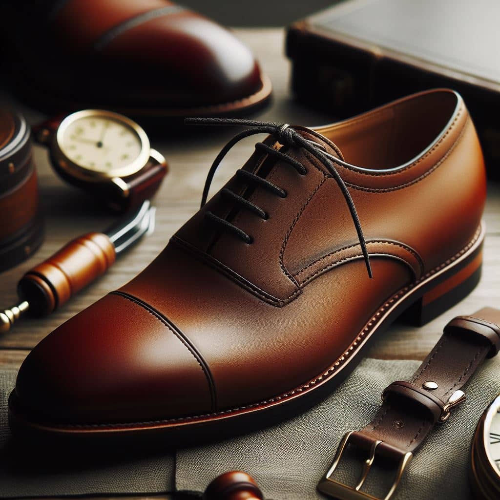 Cap Toe Oxford perfect for Canadian winters