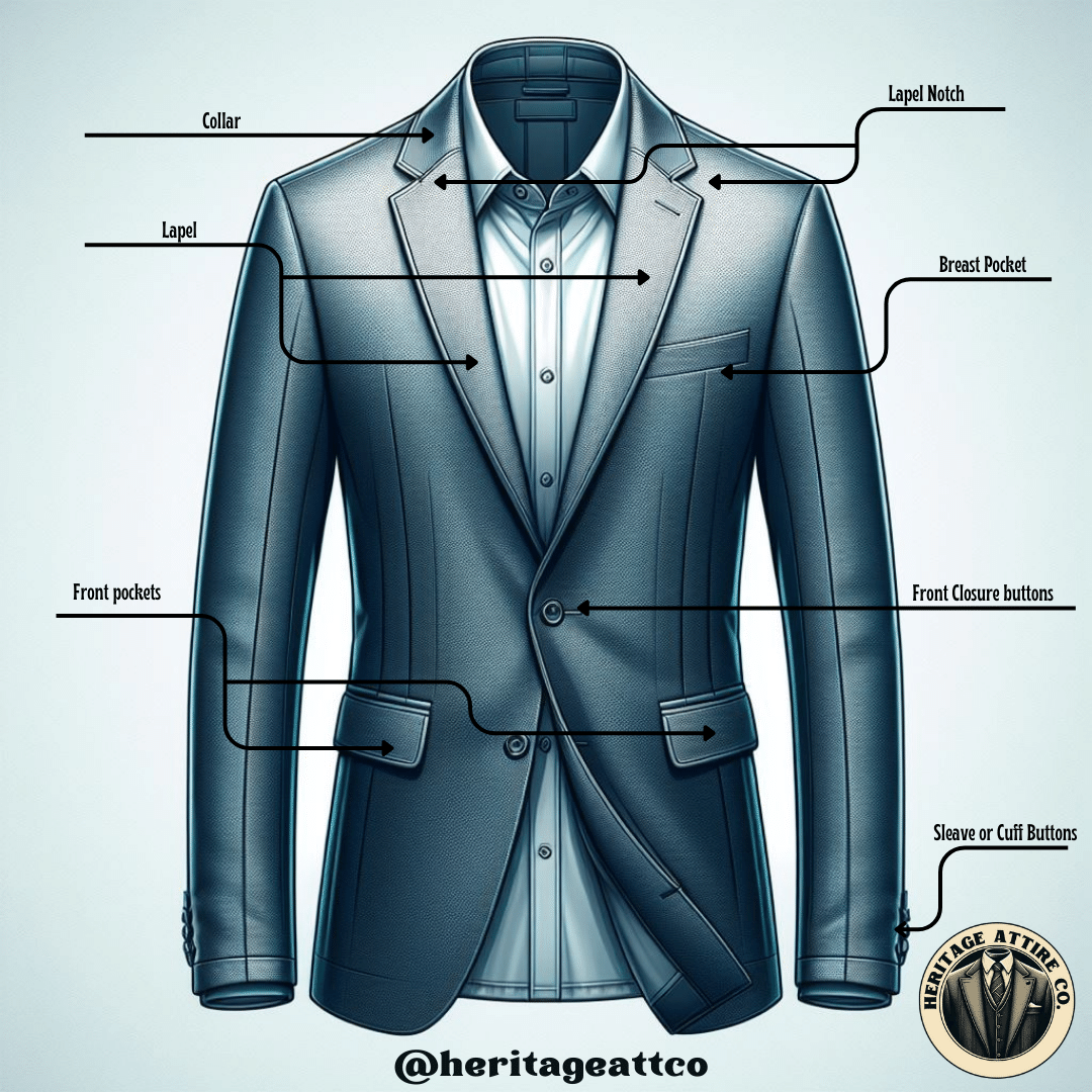 Men’s Suit Jacket Styles: The Craft of making Blazer, Sport Coat, and Suits look good.