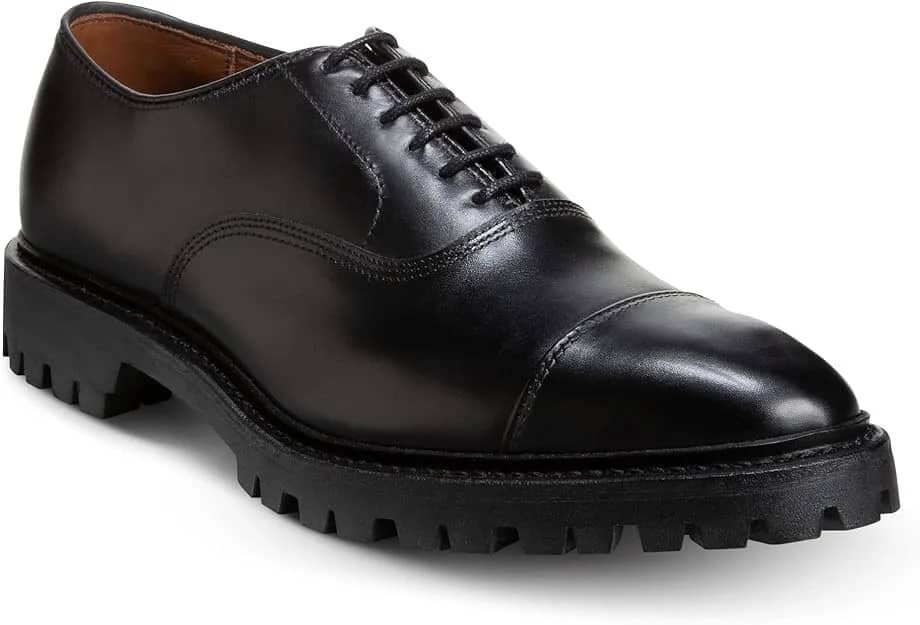 Cap Toe Oxford Black